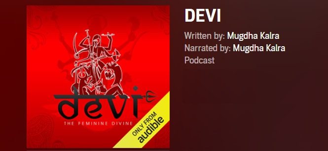 Devi, The Feminine Divine, Audible artwork