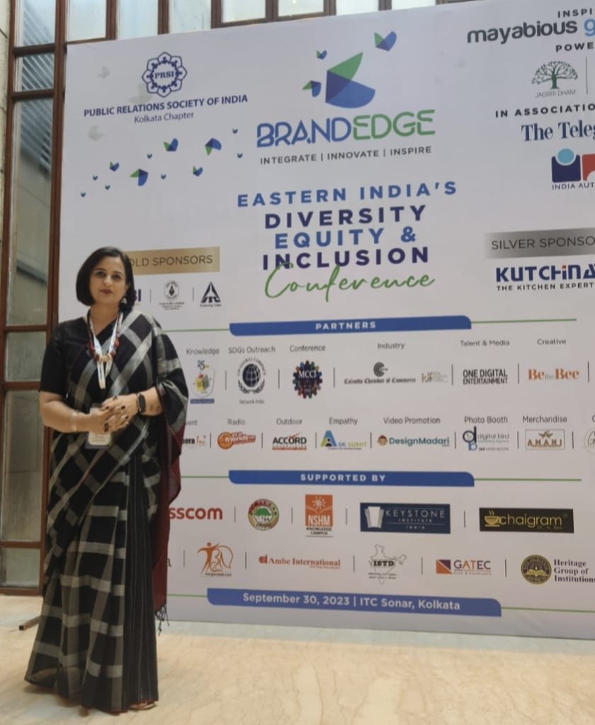 Mugdha Kalra at a Diversity, Equity and Inclusion conference