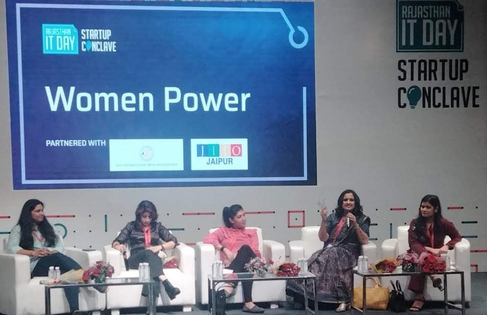 Mugdha Kalra on a Women Power panel