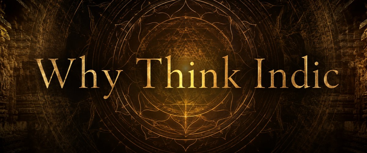Why Think Indic